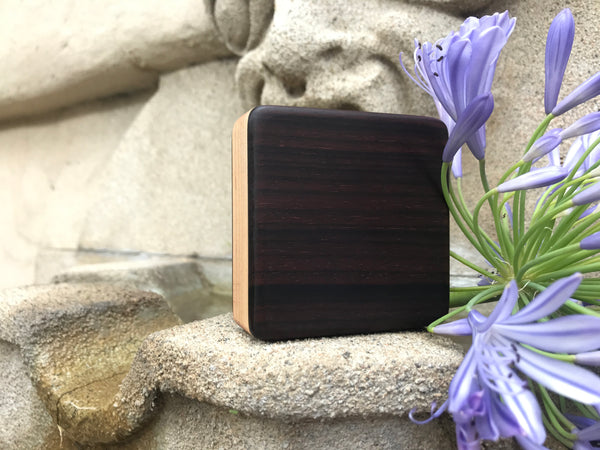 Studio Pro Series- Indian Rosewood Soprano Box (~3.5" x 3.5" x 1.0")