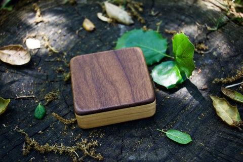Performer Series- Walnut Piccolo Box Shaker (~3.0" x 3.0" x 1.0")