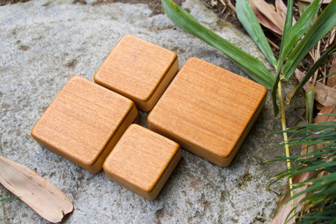 The Honduran Mahogany Box Shakers Complete - with a Free Case!
